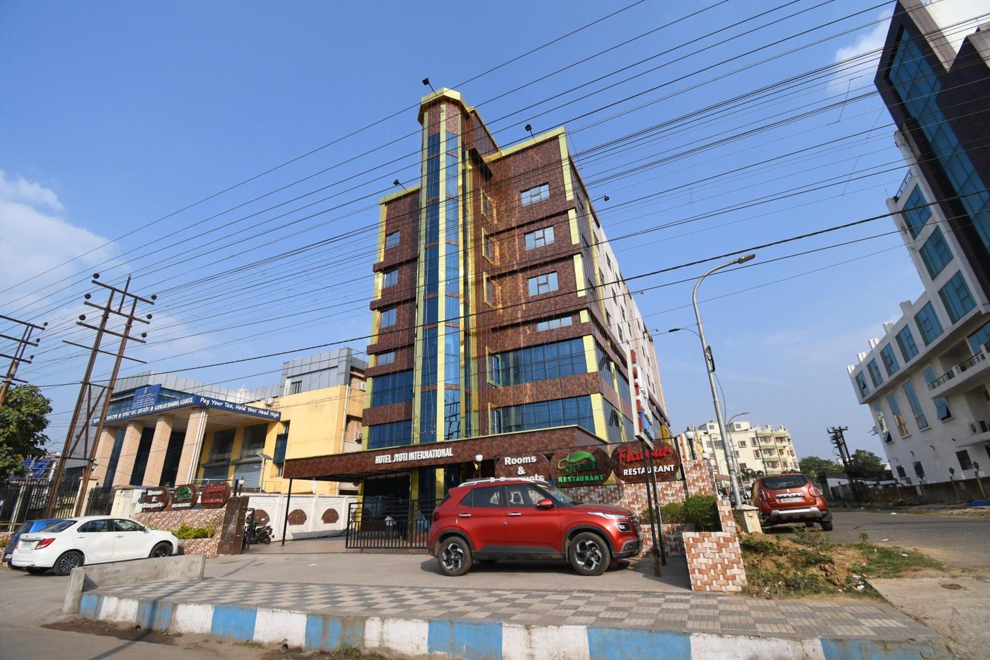 Hotel Jyoti International Asansol Bagian luar foto